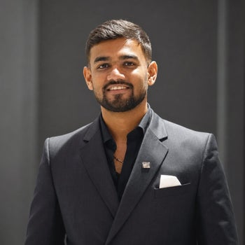 Portrait of Megh Patel, Associate.